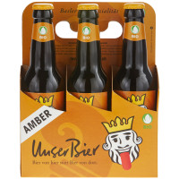 UnserBier Amber 6x33cl