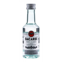 Bacardi Carta Blanca Rum Mini 5cl