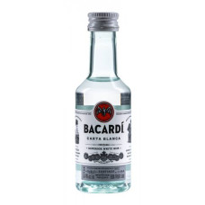 Bacardi Carta Blanca Rum Mini 5cl